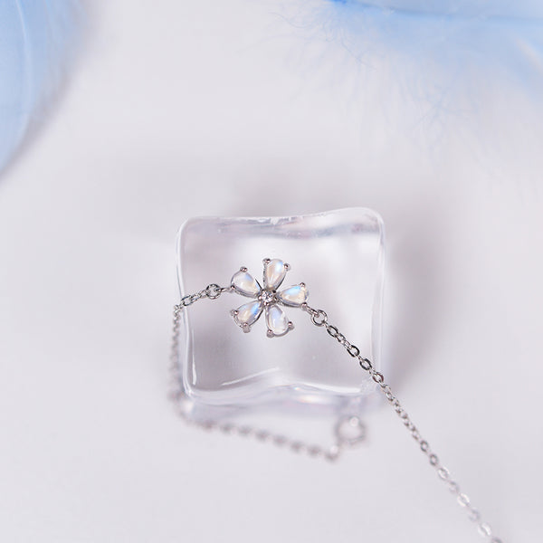 Moonstone Bracelets Silver Unique Jewelry Accessories Gift Women gemstone jewelry
