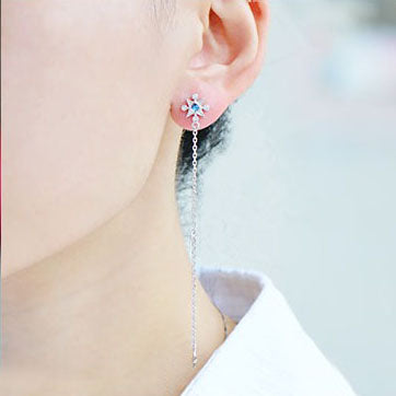 Moonstone Dangle Earrings Gold Silver Jewelry Accessories Women adorable