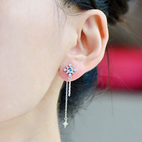 Moonstone Dangle Earrings Gold Silver Jewelry Accessories Women june jewelry