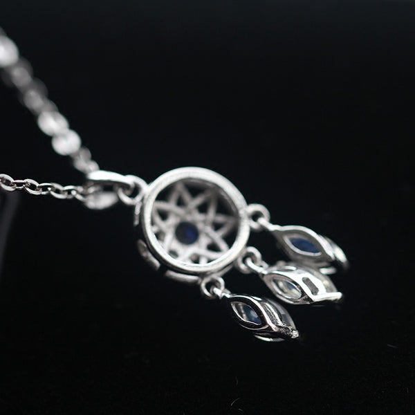Moonstone Pendant Necklace Silver Handmade June Birthstone Gemstone Jewelry Women chic