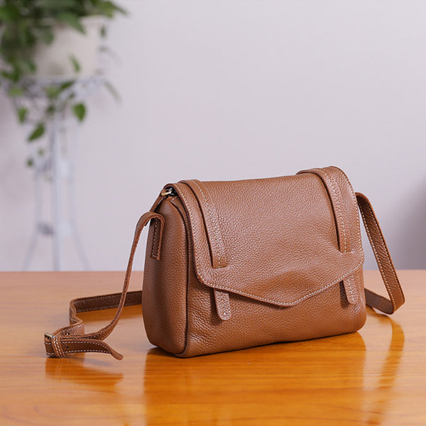 Original Womens Small Leather Satchel Bag Crossbody Bags Purse Cube Bag small