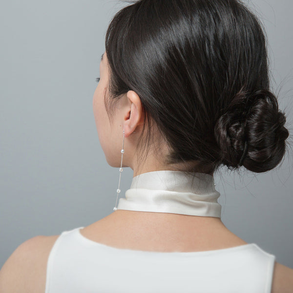 Pearl Dangle Earrings Silver Jewelry Accessories Gifts Women june birtstone