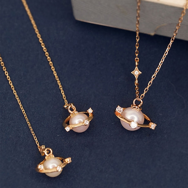 Pearl Threader Drop Earrings Gold Silver Jewelry Women gift