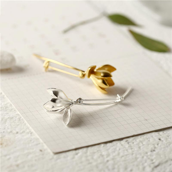 Silver Brooch Classical Charm Jewelry women