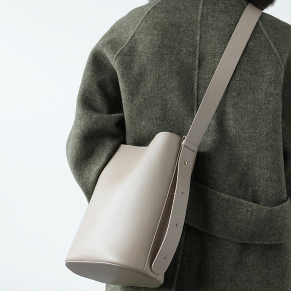 Simplify Bucket Bag Womens Leather Crossbody Bags Shoulder Bag for Women nice