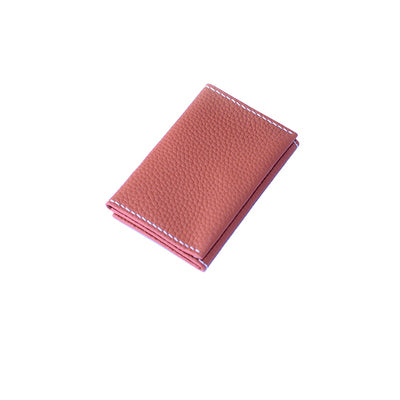 Slim Leather Womens Card Wallet Purse Handmade Clutch for Women fashion