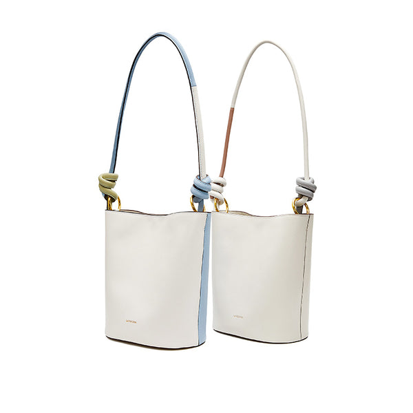 Small Bucket Bag Womens Leather Tote Bag Handbags Shoulder Bag Accessories