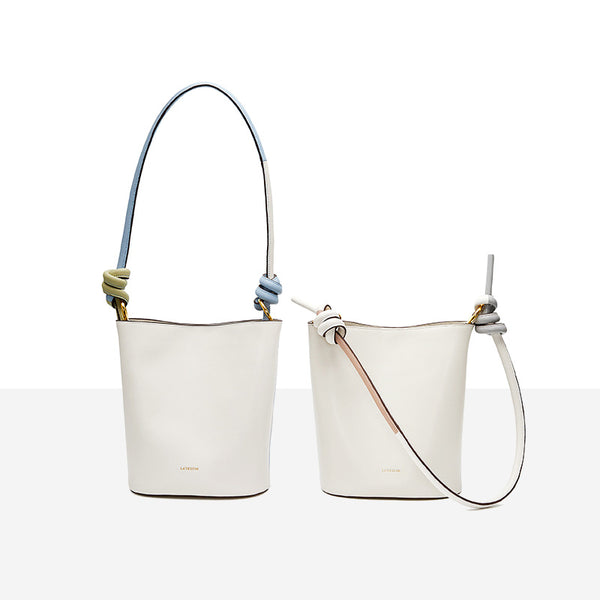 Small Bucket Bag Womens Leather Tote Bag Handbags Shoulder Bag beautiful