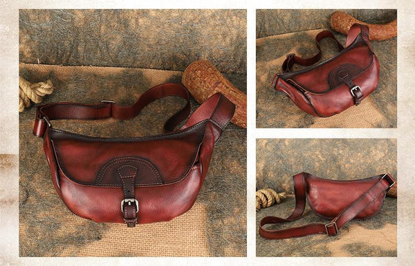 Small Cowhide Leather Crossbody Purse Shoulder Strap Bag For Women Best