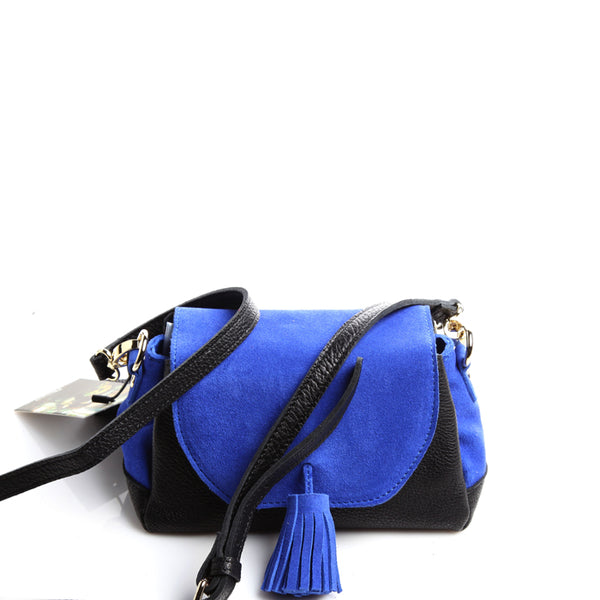 Small Cute Leather Crossbody Satchel Purse With Fringe Shoulder Bag for Women Affordable
