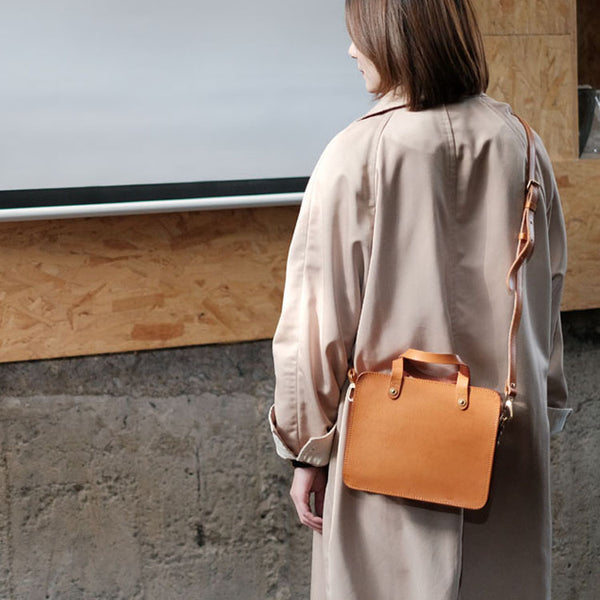 Small Ladies Leather Side Bag Purse Shoulder Handbags for Women Girlfriend