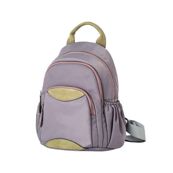 Small Ladies Lightweight Nylon Backpack Purse Waterproof Rucksack Bag For Women Casual