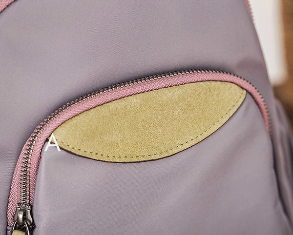 Small Ladies Lightweight Nylon Backpack Purse Waterproof Rucksack Bag For Women Cute
