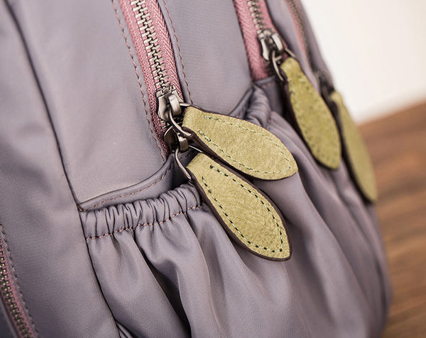 Small Ladies Lightweight Nylon Backpack Purse Waterproof Rucksack Bag For Women Durable