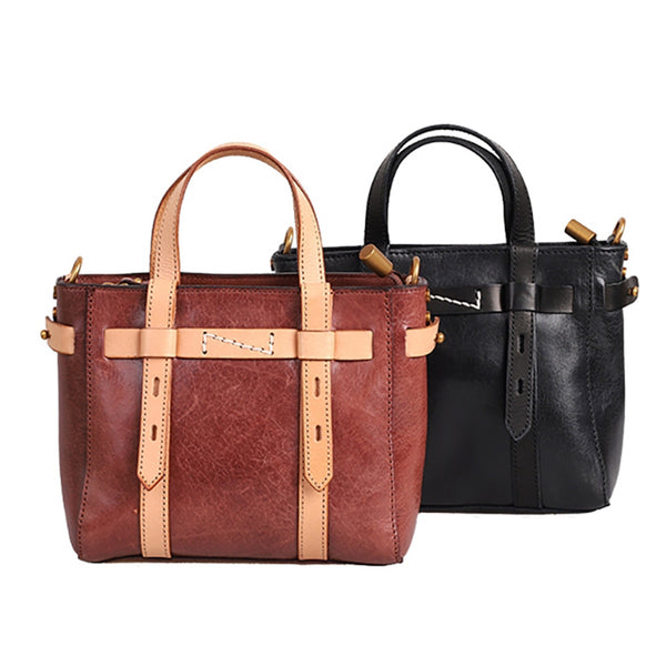 Small Leather Crossbody Tote Bag Small Handbags For Women Aesthetic
