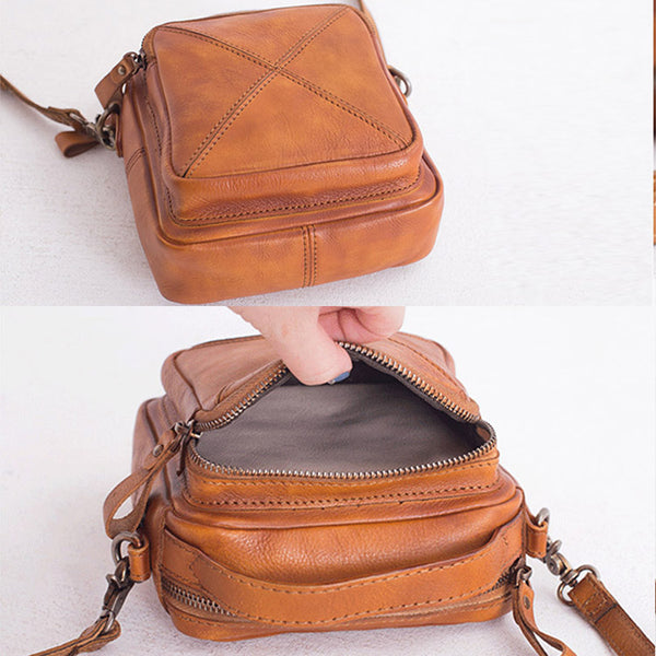Small Leather Handbags for Ladies Over the Shoulder Bags for Women work bag