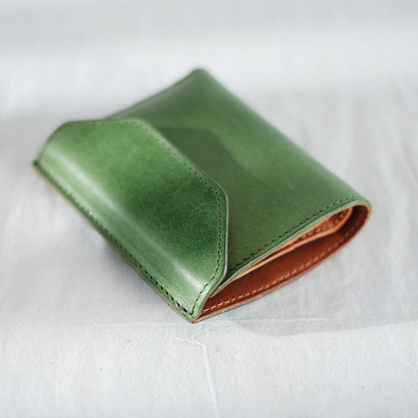 Small Women's Genuine Leather Billfold Wallet With Card Holder For Women Cool