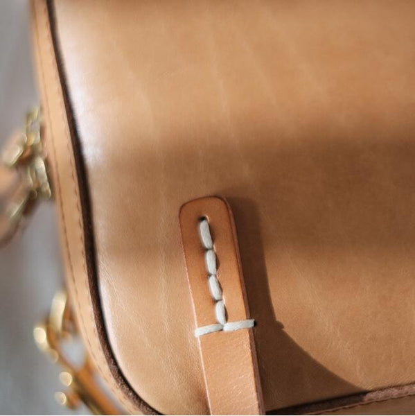 Small Women's Genuine Leather Handbags Crossbody Sling Bag For Women Details