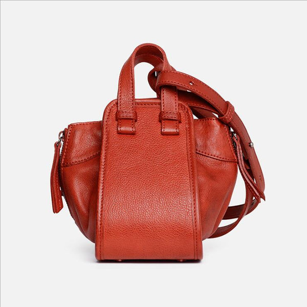 Small Women's Genuine Leather Handbags Crossbody Sling Bag Purse For Women Beautiful