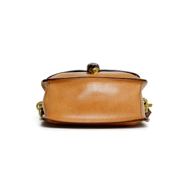 Vintage Leather Crossbody Purse Shoulder Handbags For Women Cowhide