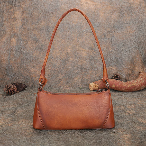 Womens Vintage Leather Handbags Designer Shoulder Bags for Women