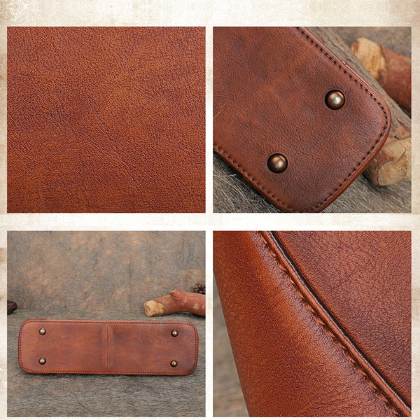 Small Women's Genuine Leather Shoulder Bags Handbags for Women Details