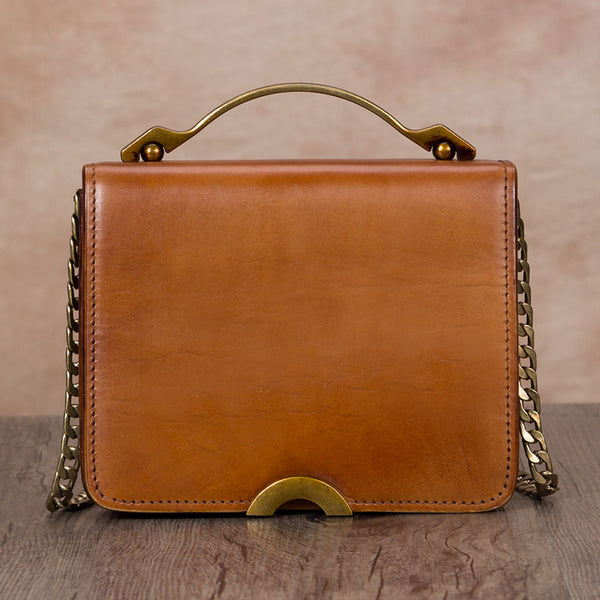 Small Women's Leather Crossbody Satchel Bag Purse Shoulder Handbags for Women Boutique