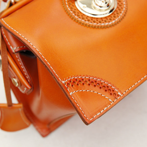 Small Women's Leather Doctor Bag Purse Shoulder Handbags Side Bag for Women Inside