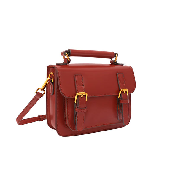 Small Women's Leather Satchel Bag Crossbody Bags Purse for Women Accessories