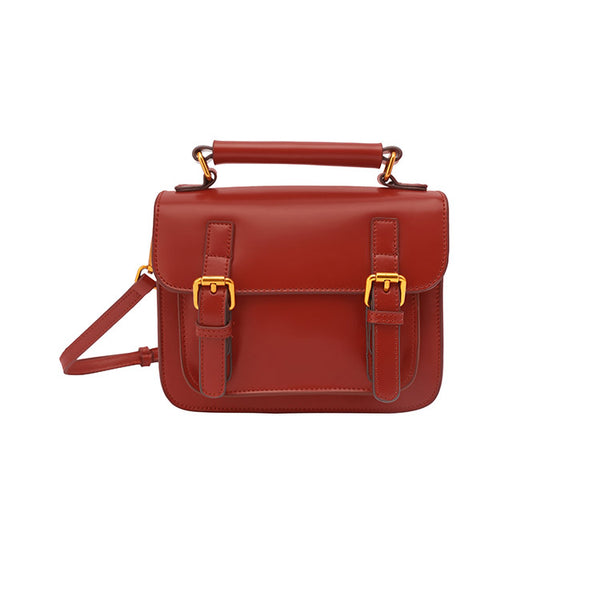 Small Women's Leather Satchel Bag