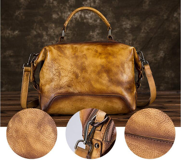Small Women's Leather Shoulder Handbags Crossbody Purse For Women Cool
