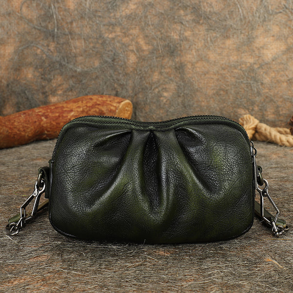 Womens Mini Leather Crossbody Bag Shoulder Purse For Women