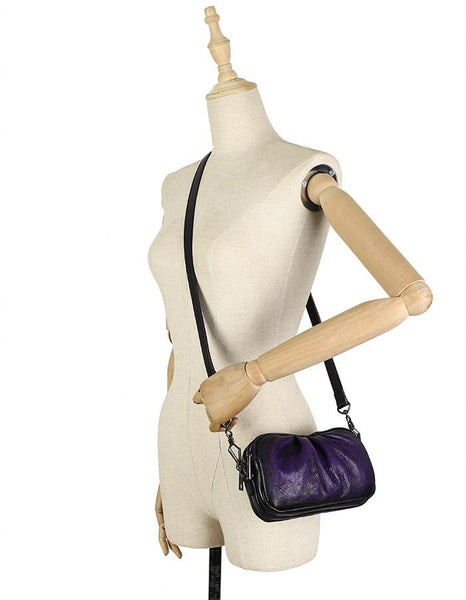 Small Women's Sling Bag Purse Leather Crossbody Bag For Women Designer