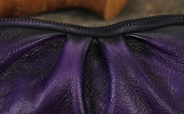 Small Women's Sling Bag Purse Leather Crossbody Bag For Women Handmade