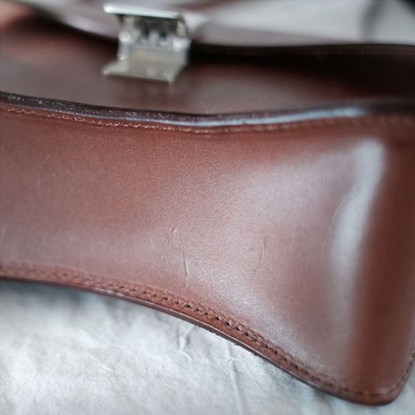 Small Women's Vintage Leather Crossbody Satchel Purse Shoulder Bag For Women Original