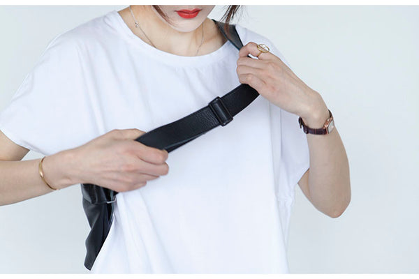 Womens Leather Crossbody Sling Bag Shoulder Bag For Women Handmade