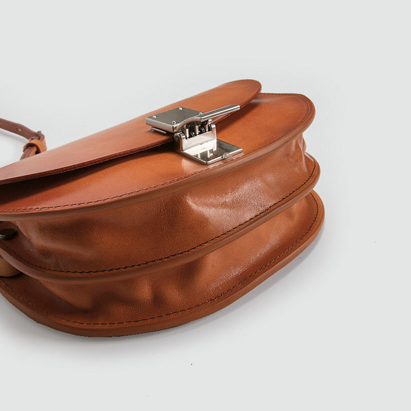 Burminsa Saddle Small Crossbody Bags With Short Handle For Women