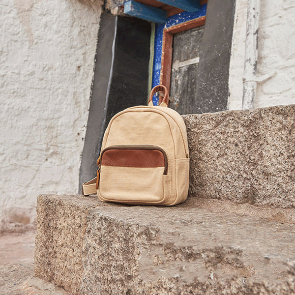 Small Womens Cute Rucksack Backpack Bag Purse Travel Backpacks for Girls Handmade