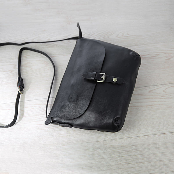 Small Womens Genuine Leather Satchel Bag Crossbody Bags for Women Designer