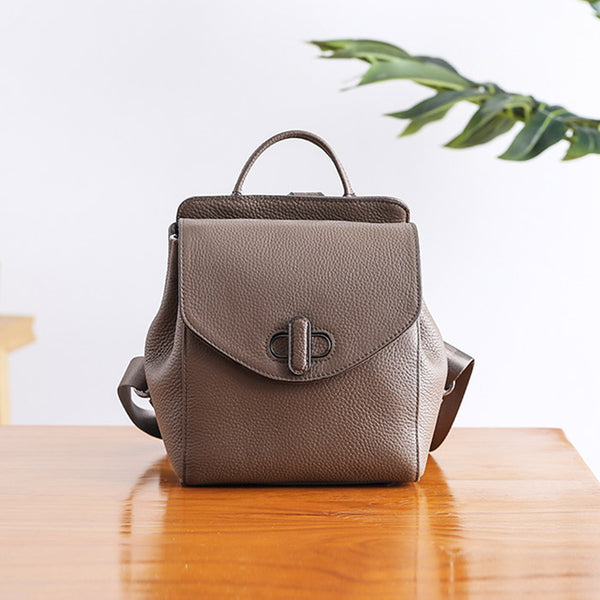 Small Womens Leather Backpack Purse Cute Backpacks for Women Boutique