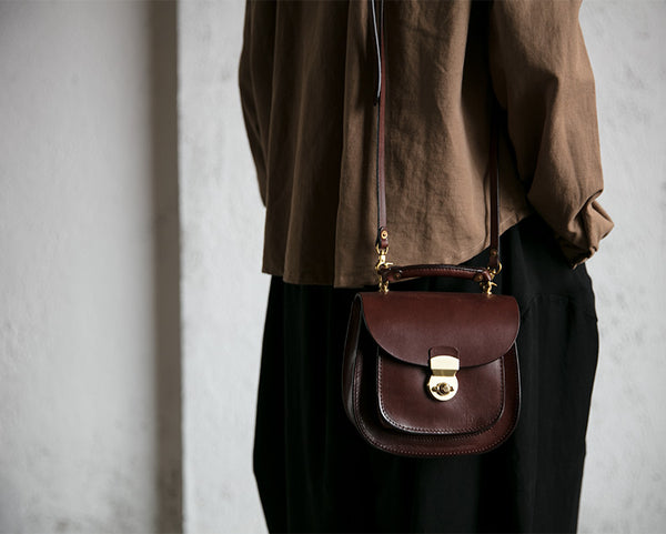 Small Womens Tan Leather Crossbody Handbags Bags Purse for Women beautiful