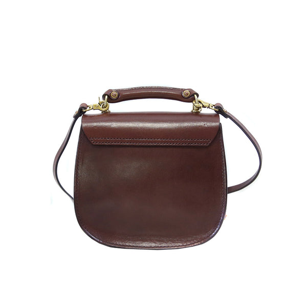 Small Womens Tan Leather Crossbody Handbags Bags Purse