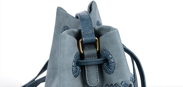 Small Womens Western Shoulder Bucket Bag Crossbody Boho Bag For Women Designer