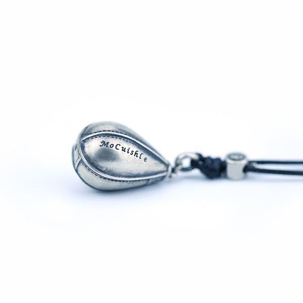 Sterling Silver Tetherball Pendant Necklace Handmade Jewelry Gifts Accessories Women Men chic