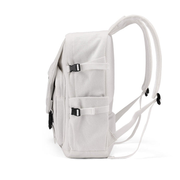 Stylish Canvas Laptop Backpack Ladies Rucksack For Women Casual