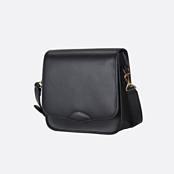 Stylish Ladies Black Leather Handbags Shoulder Bag Purses for Women