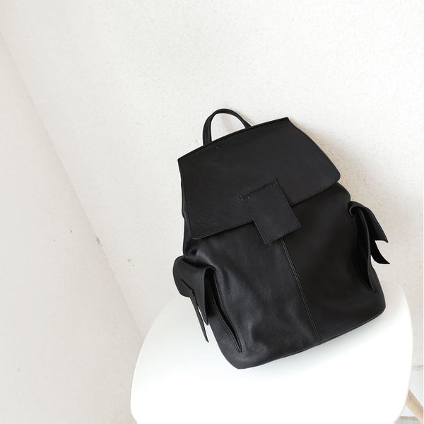 Stylish Ladies Genuine Leather Backpack Purse Rucksack Bag For Women Fashion