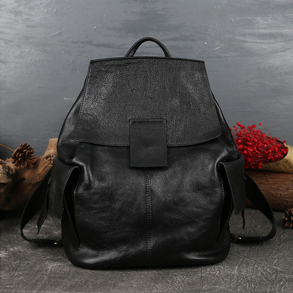 Stylish Ladies Genuine Leather Backpack Purse Rucksack Bag For Women Latest