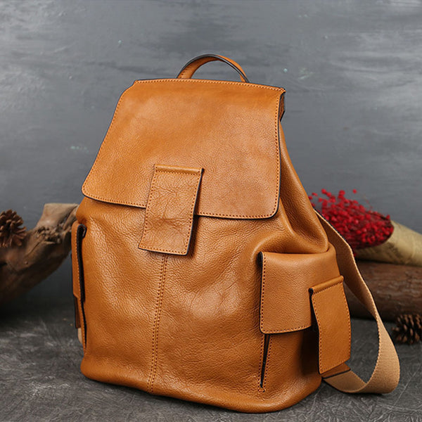 Stylish Ladies Genuine Leather Backpack Purse Rucksack Bag For Women Online