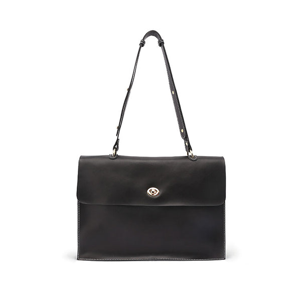 Stylish Ladies Leather Handbags shoulder bag black women